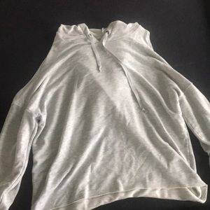 cold shoulder AE sweater